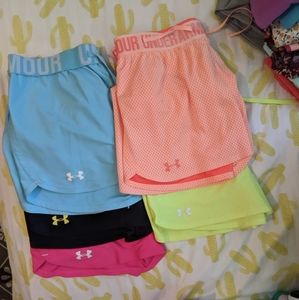 Under armour girls shorts